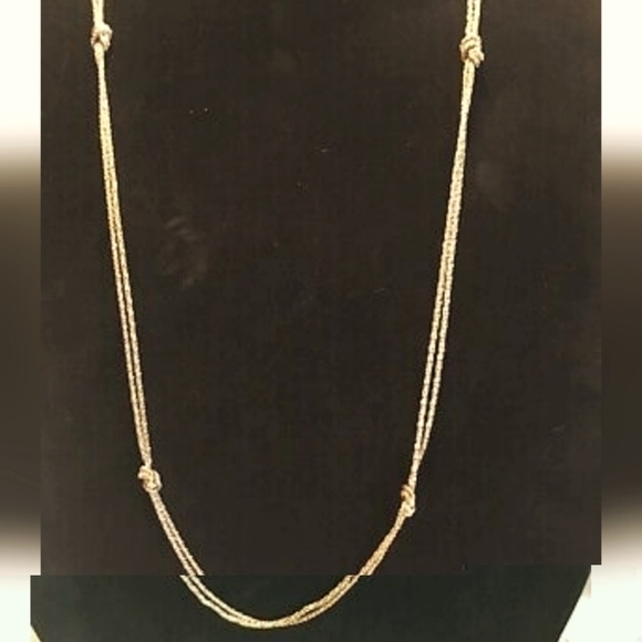 Avon NR vintage gold plated knotted double chain - Picture 7 of 7